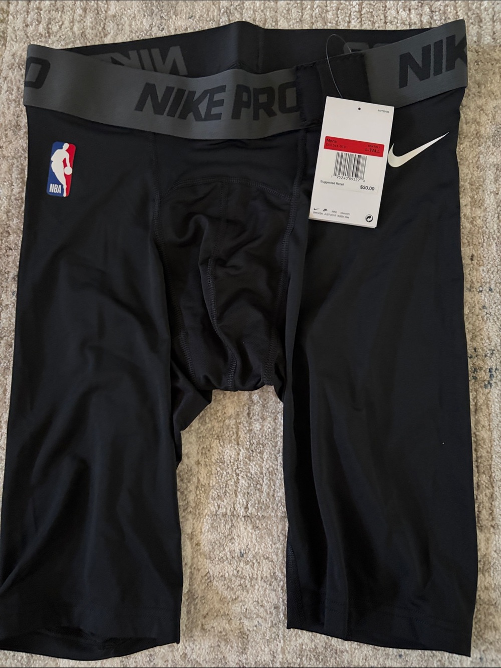 Nike Pro Compression Boxer Briefs - Black